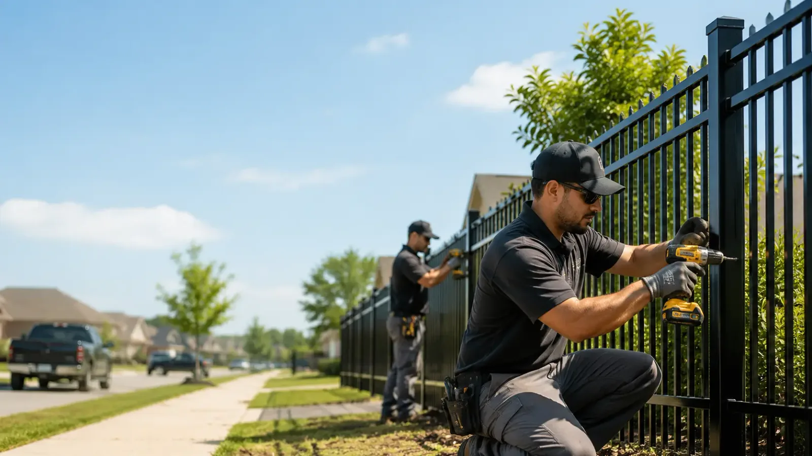 Metal Fence Installation in Kannapolis, NC